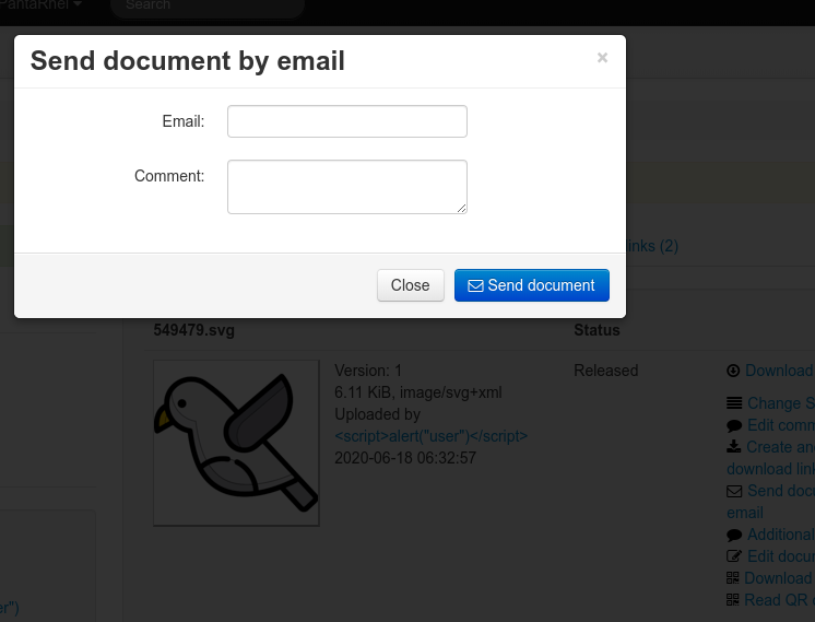 Email Document