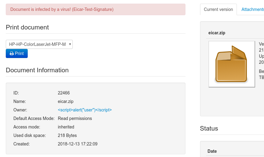 Virus Scan